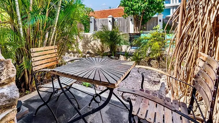 Patio seating