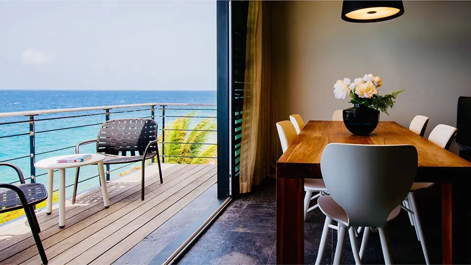 Penthouse dining room